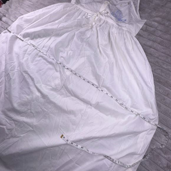 Winnie The Pooh Nightgown Women S/M Pooh Piglet Embroidered Disney Store VTG 90s - Picture 6 of 11